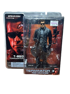 #ad Mcfarlane T 850 Action Figure Terminator 3 Rise Of The Machines 7” Spawn Mint $29.74