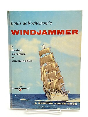#ad Louis de Rochemont WINDJAMMER 1958 CINEMIRACLE Sailing CHRISTIAN RADICH⛵ HC 1st $11.00