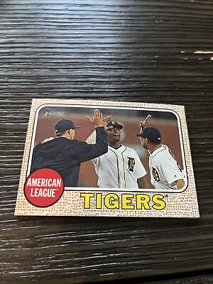#ad 2017 Topps Heritage #315 Detroit Tigers CL $1.50