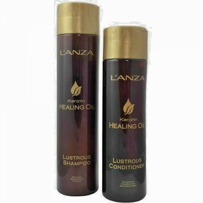 #ad Lanza Keratin Healing Oil Lustrous Shampoo 10.1 oz amp; Conditioner 8.5 oz Duo $47.50