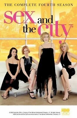 #ad Sex and the City: The Complete Fourth Season DVD 2003 3 Disc Set Brand New $12.99