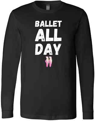 #ad Funny Ballerina Design For Girls Women Ballet Lovers Dancer New Trendy T Shirt $29.57