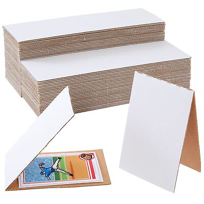 #ad #ad 75 Pack Cardboard Sleeves for Shipping Supplies Trading Cards 3 x 4.5quot; Folders $16.79
