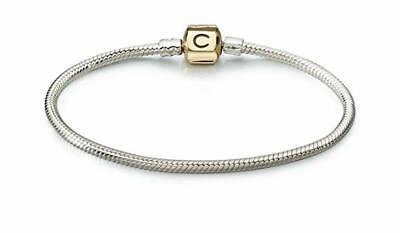 #ad Chamilia Authentic Gold Snap Bracelet 7.1 inches 18 cm #CA 02 $295.00