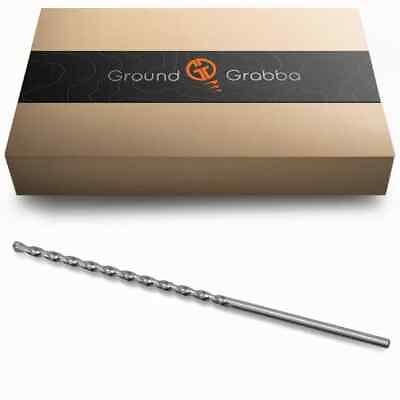 #ad GroundGrabba Steel and Tungsten Tipped Masonry Drill Bit 9 16quot;x 35.5quot; Inch SDS $23.99