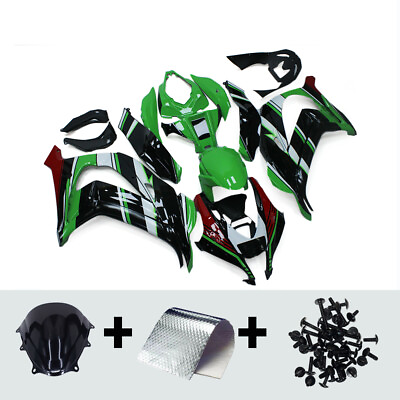#ad Green Fairings Kit Bodywork for ZX1000 2016 2020 17 18 19 Ninja ZX10R Kawasaki $419.95