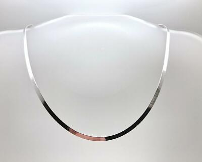 #ad Herringbone Necklace Sterling Silver 925 Italian Chain 161820 Inch Unisex Mens $17.99