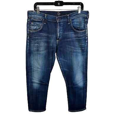 #ad Citizens of Humanity Emerson Slim Boyfriend Jeans Button Fly Dark Wash Size 30 $32.95