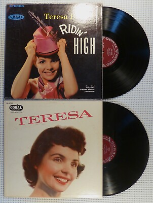 #ad TERESA BREWER Ridin High Teresa Orig CORAL Jazz Pop Female Vocal 2LP Gatefold EX $14.99