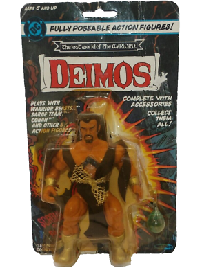 #ad Deimos The Lost World of the Warlord 5½quot; Action Figure Remco #260 261 NIP War $179.99
