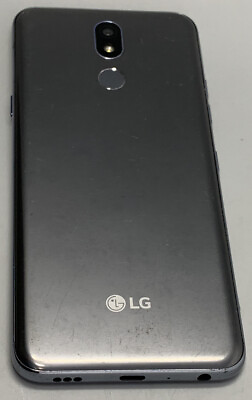 #ad LG K40 LM X420QM 32GB Platinum Gray Spectrum Only Android Smartphone GOOD $36.00