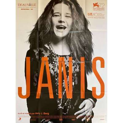 #ad JANIS: LITTLE GIRL BLUE Movie Poster 47x63 in. 2015 Amy Berg Janis Jopli $101.99
