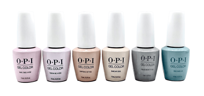 #ad OPI ALWAYS BARE FOR YOU Collection Gelcolor Gel Nail Polish 0.5oz NEW AUTHENTIC $8.49