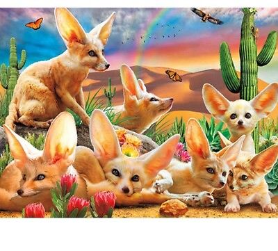 #ad DIY Animals Diamond Painting Desert Themed Design Embroidery Display Decorations $42.49