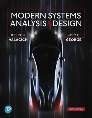 #ad Modern Systems Analysis and Design by Valacich $202.99