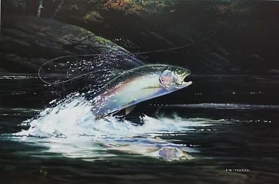 #ad Heart Breaker by Fred W. Thomas LTD Edition Hand Signed Fish Lithograph UNFRAMED $320.00