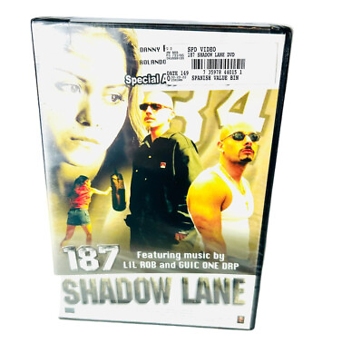 #ad 187 Shadow Lane DVD 2005 New $9.00