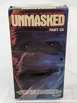 #ad Unmasked Part 25 VHS 1989 Academy Entertainment $16.99