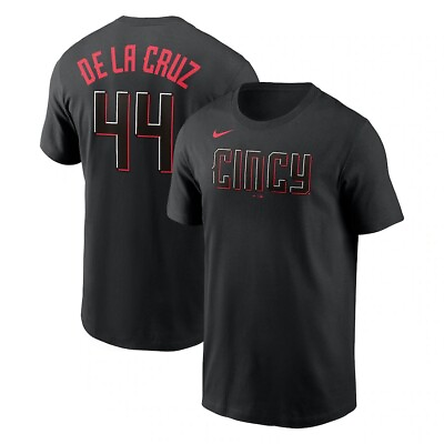 #ad Elly De La Cruz Cincinnati Reds Nike 2023 City Connect Name amp; Number T Shirt $39.99