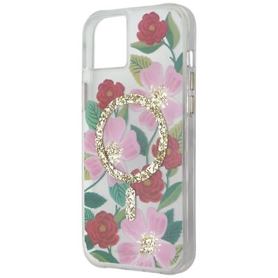#ad Rifle Paper Co Hard Case for MagSafe for Apple iPhone 14 Plus Rose Garden $6.59