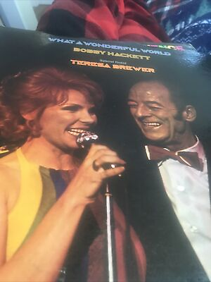 #ad Bobby Hackett Theresa Brewer What A Wonderful World LP 1973 EX $15.00