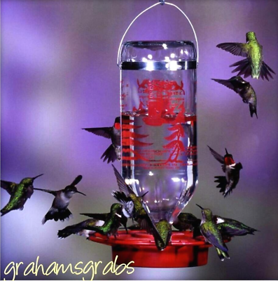 #ad BEST 1 GLASS HUMMINGBIRD FEEDER 32 OZ BEE amp; WASP PROOF BEST32 MADE IN USA $24.95