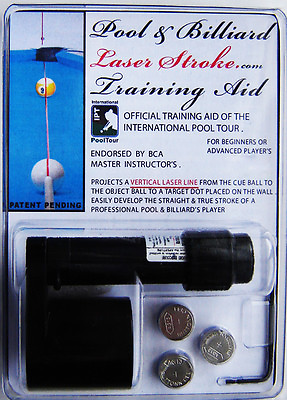 #ad Billiards Laser Stroke Training Aid Thousands have sold to satisfied customers. $65.00