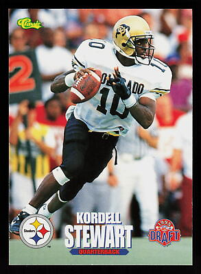#ad 1995 Classic NFL Rookies Kordell Stewart #43 Football Pittsburgh Steelers $1.63