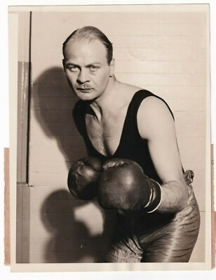 #ad AMATEUR ENGLISH LIGHT HEAVYWEIGHT DESMOND JEANS SEEKS THE FAME 1931 Photo Y 255 $15.99