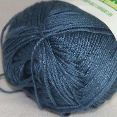 #ad Sale Lot 1Skein x50gr Soft Bamboo Cotton Baby Hand Knit Shawls Crochet Yarn 25 $7.68