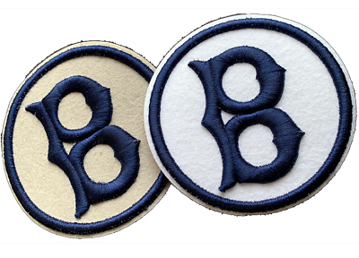 #ad Brooklyn Dodgers 1932 1936 Throwback Logo 3D Puffy Embroidered Iron on Patch $12.60