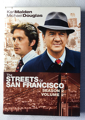 #ad The Streets of San Francisco TV Show DVD Complete Season 2 Volume 2 10 Hours $8.99