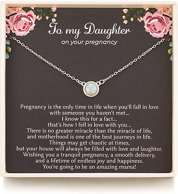 #ad First Time Mom GiftDaughter Pregnancy Gift from MomBaby Shower Gifts925 Sterl $46.99
