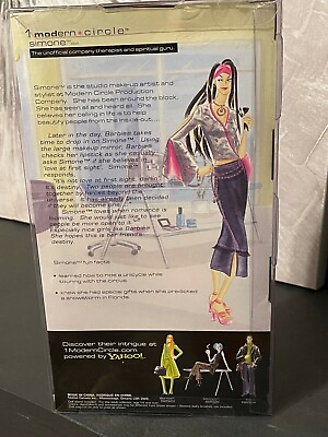 #ad 1 Modern Circle Collection 2003 Barbie Doll simone $85.00