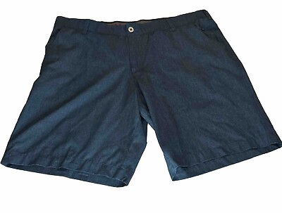 #ad SWISS TECH Mens Shorts Size 40 Blue Flat Front Utility Performance Stretch $14.99