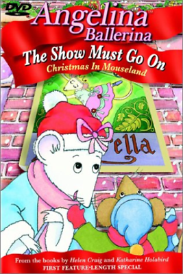 #ad Angelina Ballerina: The Show Must Go On Christmas in Mouseland DVD Judi Dench $5.24