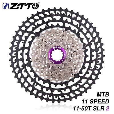 #ad ZTTO Bike 11 50T SLR 2 Cassette MTB 11Speed Wide Ratio UltraLight Freewheel $254.30
