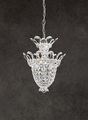 #ad Schonbek Trilliane 5 Light Silver Pendant Ceiling Light in Heritage 13 Inch $1499.00