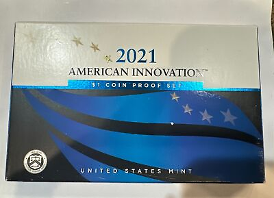 #ad 2021 American Innovation $1 Coin Proof Set $30.00