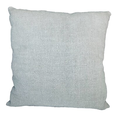 #ad Washed Linen Square Throw Pillow Neutral Threshold 070 $14.97