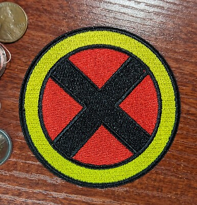 #ad X Men Patch XMen Disney Marvel Comics Superhero Embroidered Iron On Patch 3quot; $5.00