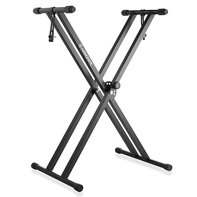 #ad #ad Premium Heavy Duty Double Braced Adjustable Piano Keyboard Stand $39.99