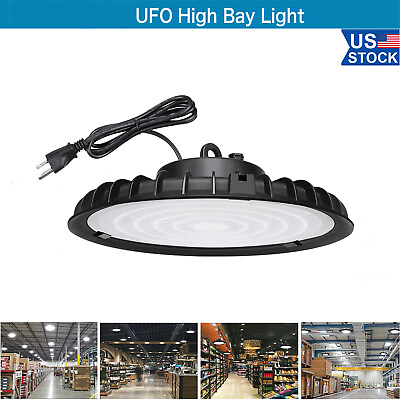 #ad 100W UFO LED High Bay Light 100Watt Work GYM Warehouse Industrial Workshop Light $20.93