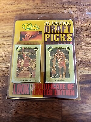 #ad 1991 Basketball Draft Picks Classic 50 Collectible Cards Sealed $8.70