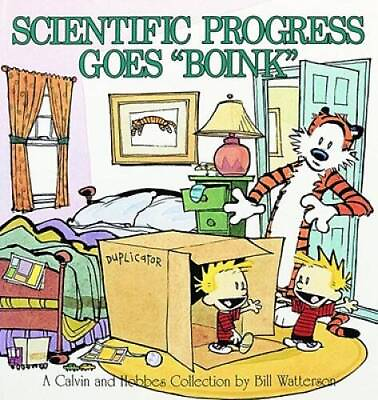 #ad Scientific Progress Goes #x27;Boink#x27;: A Calvin and Hobbes Collection ACCEPTABLE $3.97