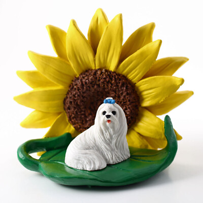 #ad Maltese Sunflower Figurine $24.99