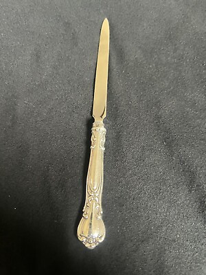 #ad Chantilly by Gorham Sterling Silver Letter Opener HHWS 7 3 4quot; $60.00