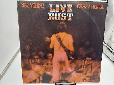 #ad Neil Young amp; Crazy Horse Live Rust LP Record 1979 Reprise Ultrasonic Clean VG $34.95