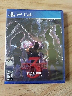 #ad Stranger Things 3: The Game Sony PlayStation 4 . NEW. PS4. LIMITED RUN GAMES $94.99