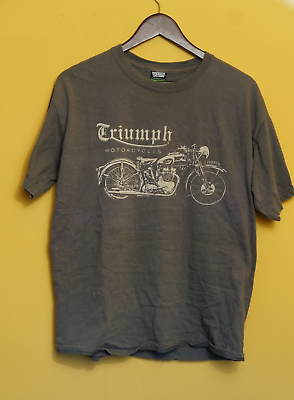#ad Triumph Motorcycles Vintage Racing 90#x27;s T Shirt Amazing $45.00